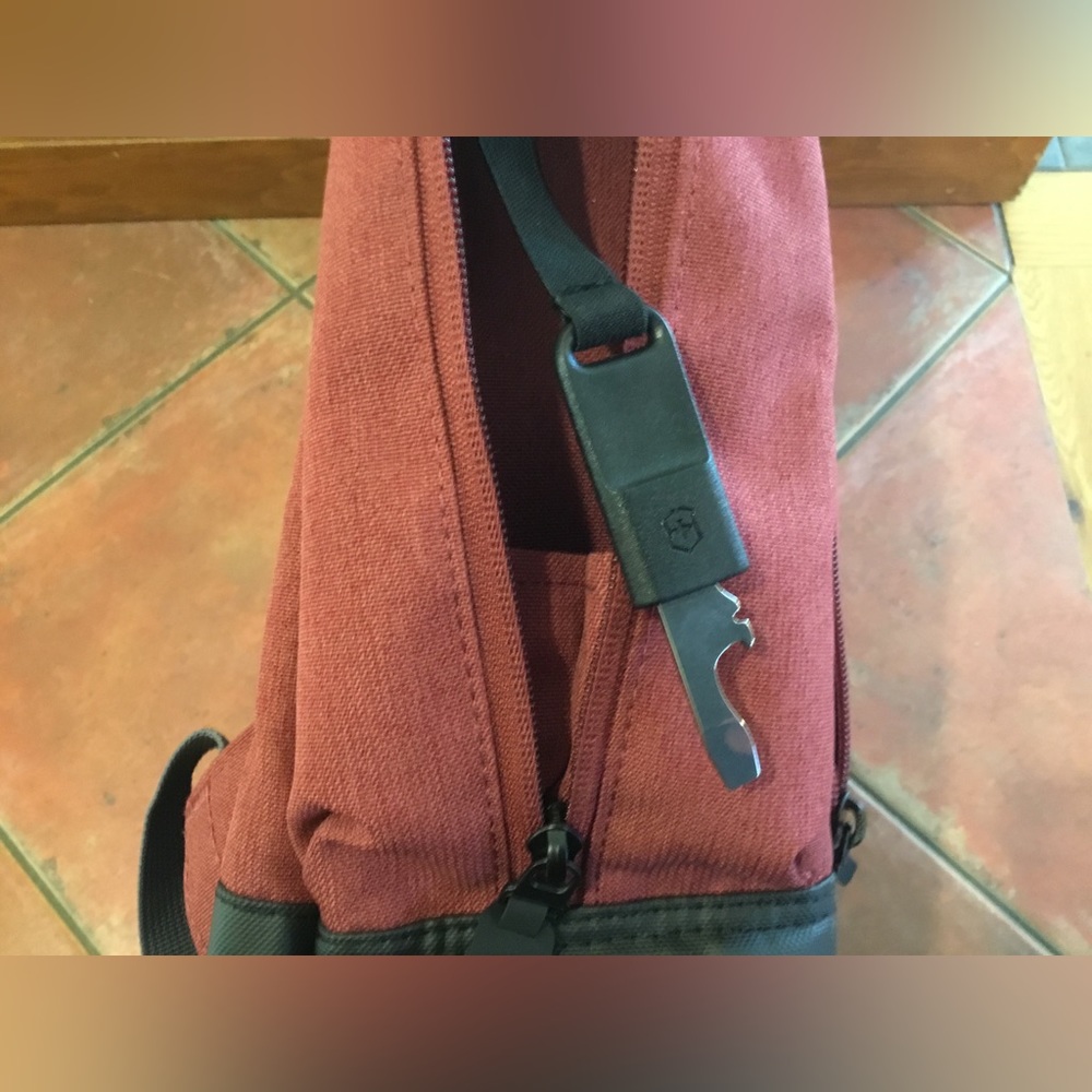 Red Victorinox Versatile Backpack - Picture 11 of 14
